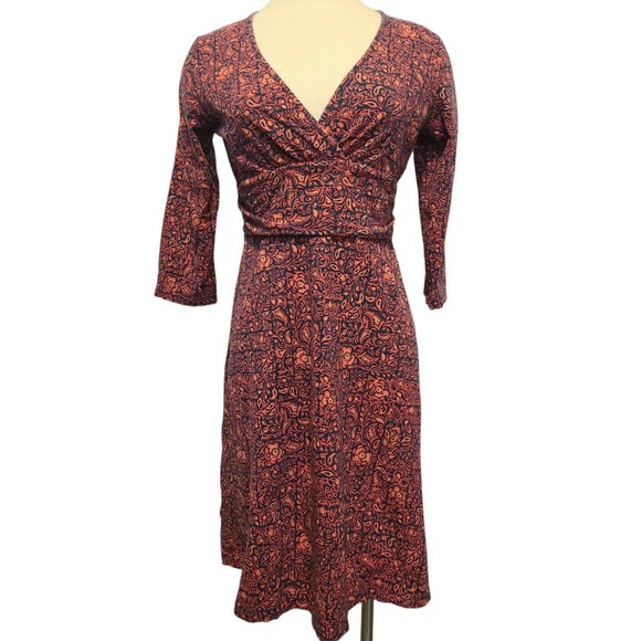 Patagonia Dresses & Skirts - Patagonia Margot Women's Dress Medium 3/4 Sleeve printed summer casual